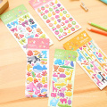 Custom Puffy Bubble Sticker,Lovely Cartoon Die Cut Stickers